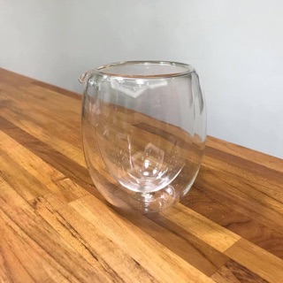GL雙層茶海-大♦️龍蛋 玻璃 公道杯