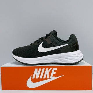 NIKE W REVOLUTION 6 NN 女生 黑色 舒適 透氣 輕量 運動 慢跑鞋 DC3729-003