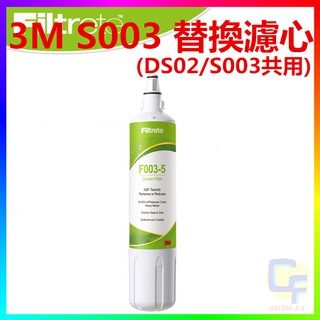 {CF舖}【附發票】3M S003 DIY淨水器替換濾心1支(DS02/DS03/S003共用)