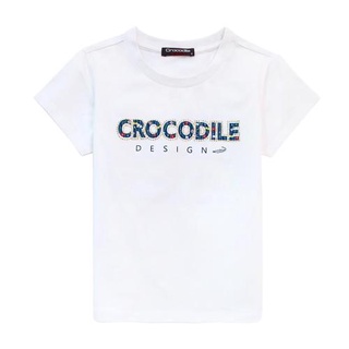 Crocodile Junior『小鱷魚童裝』557452 貼鑽LOGOT恤Ggo(G購)