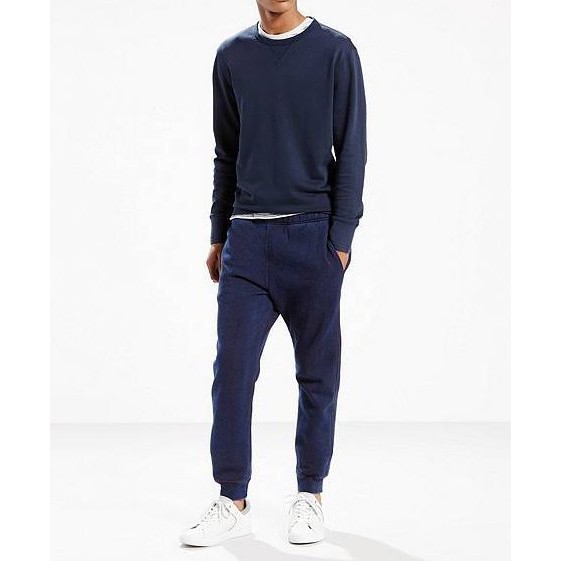 NYChic 全新正品 Levis Indigo 藍染棉褲 Jogger 縮口褲 束口褲 歐美限定 平價版LVC 現貨S