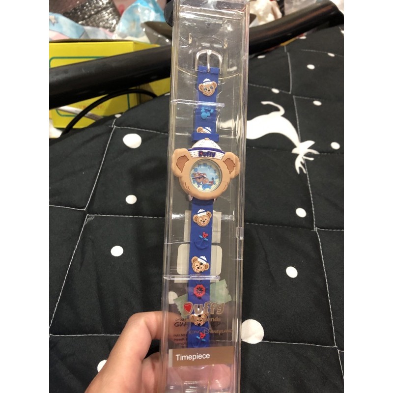 香港迪士尼達菲熊手錶⌚