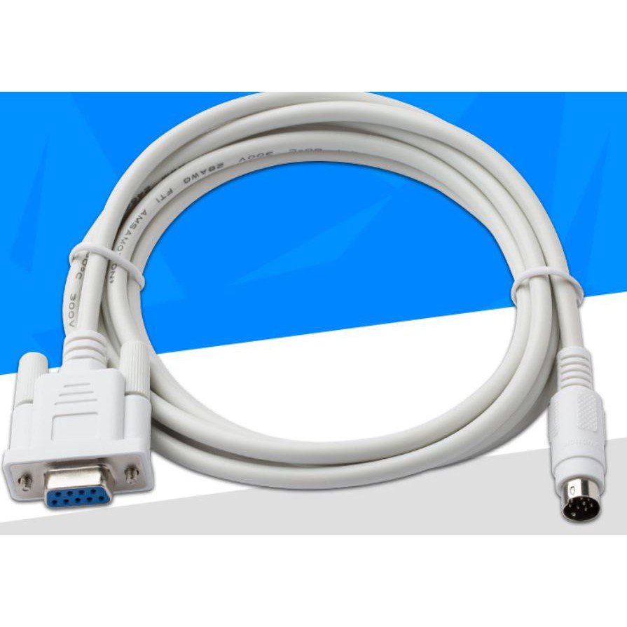 三菱plc傳輸線通訊線fx系列sc 11 Rs232串口圓頭8 Pin 蝦皮購物