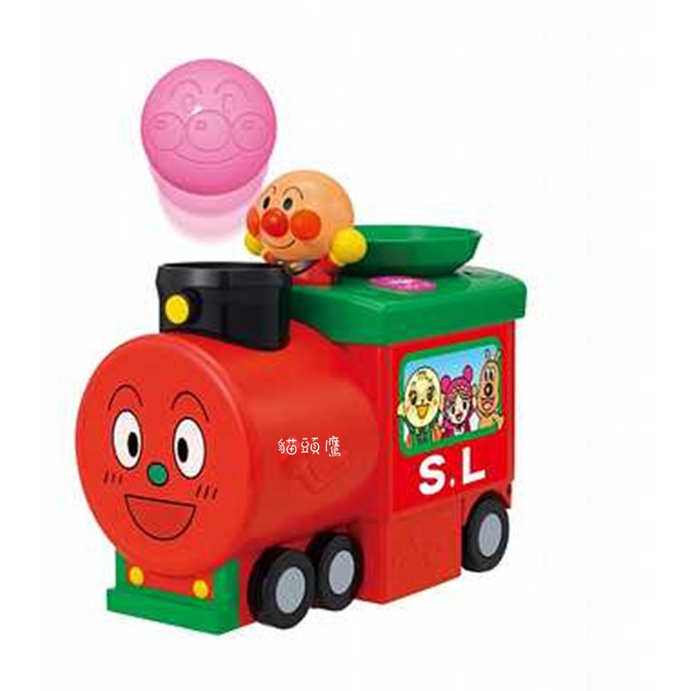 麵包超人火車 彈球玩具 玩具車