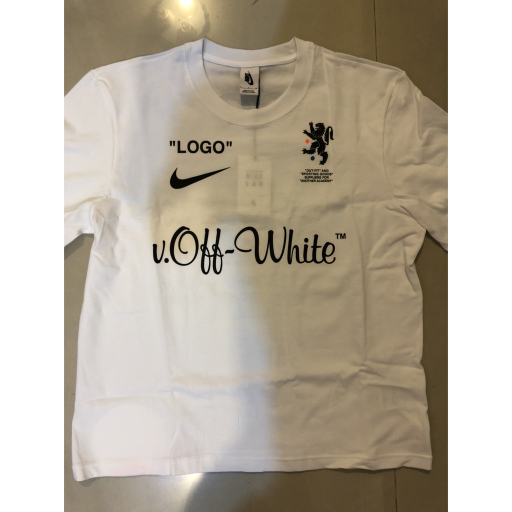 nike x off white mercurial tee