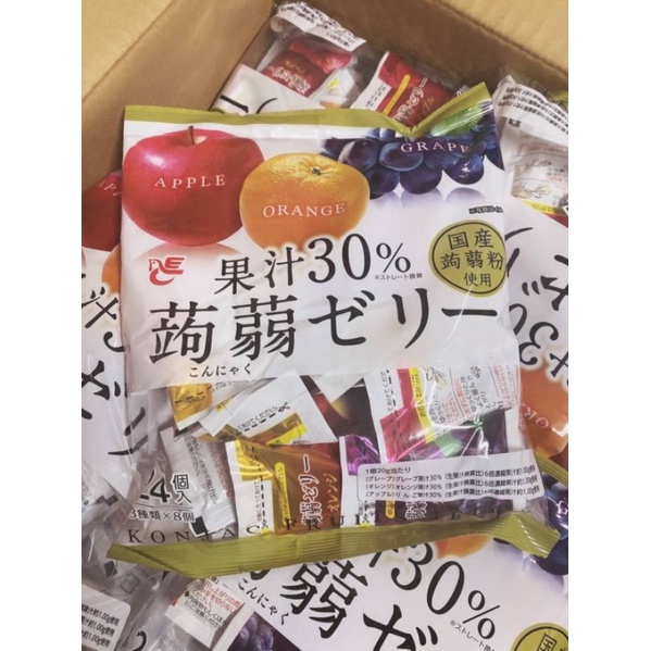 日本ACE 水果蒟蒻果凍24入480g