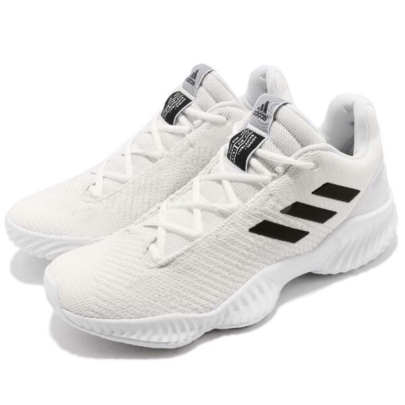 Adidas pro bounce 2018 low 籃球鞋 白色US 10 現一千三