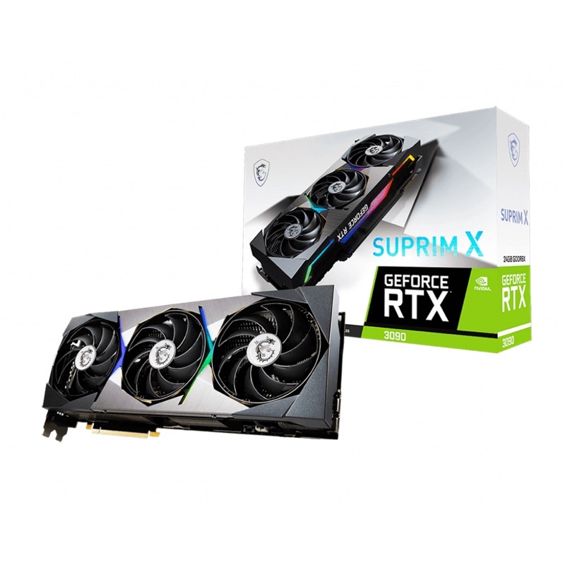 限自取 MSI GeForce RTX 3090 SUPRIM X 24G 顯示卡 超龍