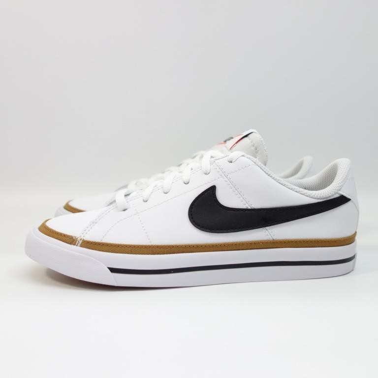 [麥修斯]NIKE COURT LEGACY NN DH3161 100 休閒鞋 板鞋 白黑 棕 女款