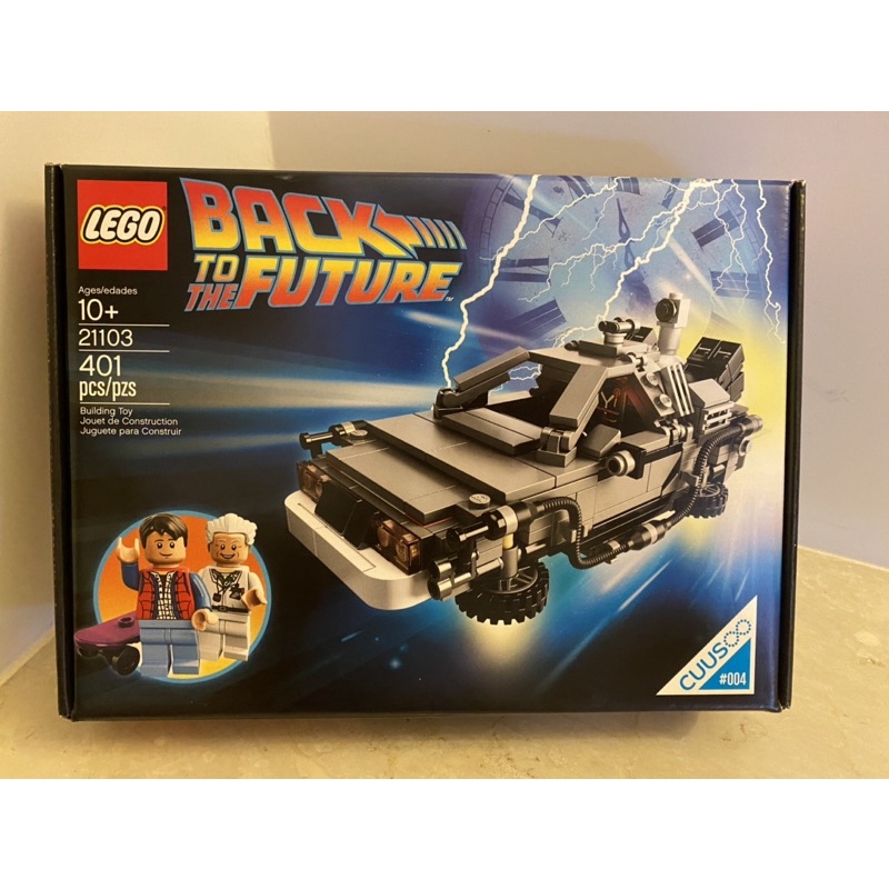 降價出清❤️樂高 Lego 21103 電影🎬回到未來 《全新品》《超取免運》