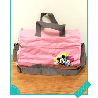 👛粉紅 Disney 媽媽包 待產包 肩背 迪士尼 防潑水