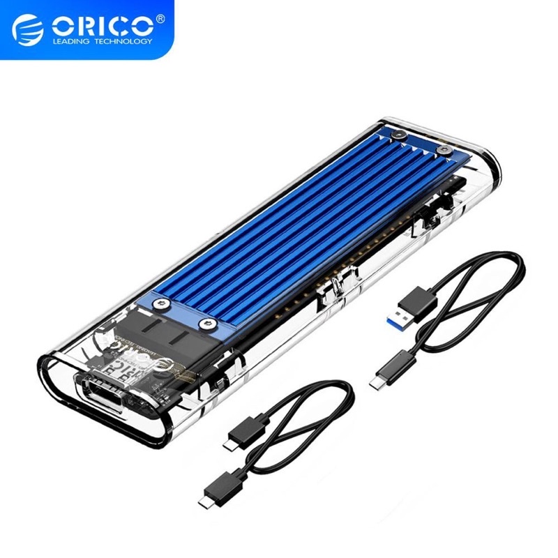 ORICO透明 M.2 NVME SSD 外接盒 10Gbps (TCM2-C3)