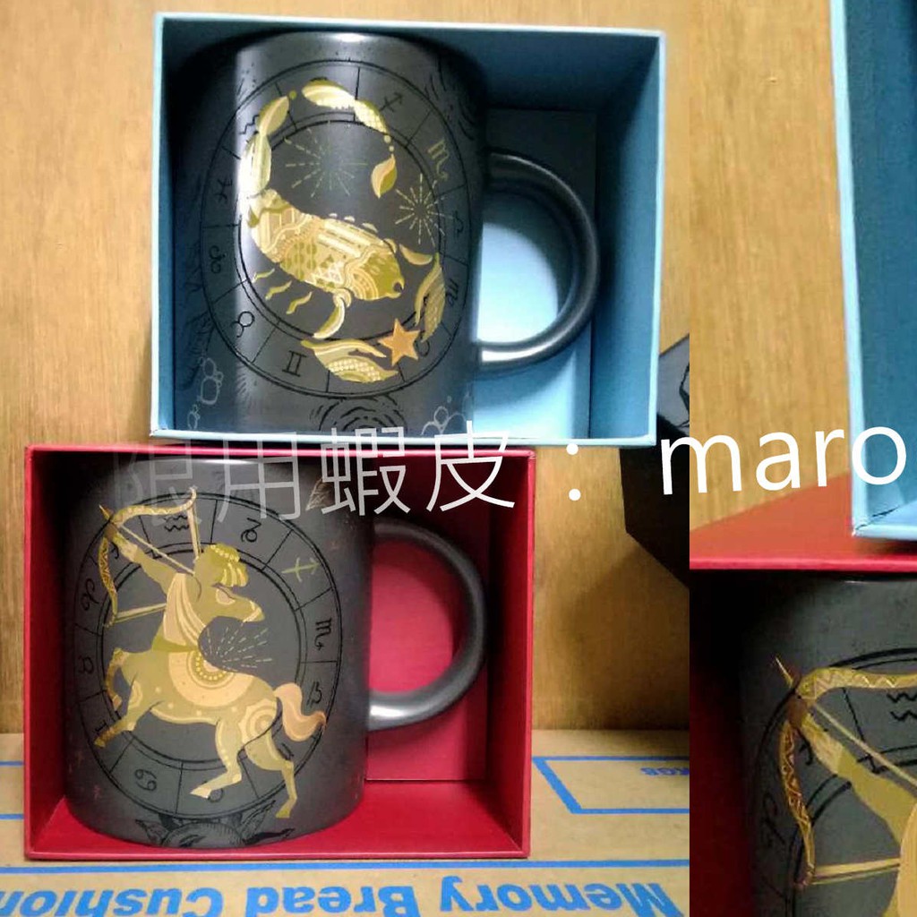 「 bn超級邦妮 」 Starbucks 星巴克 12星座 馬克杯 天蠍 射手 獅子 雙子 雙魚 金牛 魔羯 處女 現貨