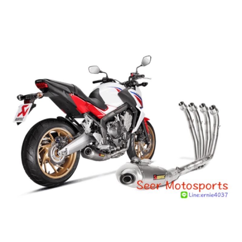 [Seer]HONDA Akrapovic CB650F CBR650F 現貨 單孔 鈦合金 蠍子管 蠍子 排氣管 毒蠍