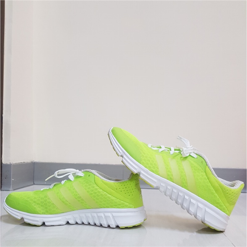 愛迪達 慢跑鞋 Adidas Ortholite Shoes 螢光綠