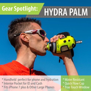 Fitletic Hydra Pocket手握壺HH12 / (路跑、休閒、輕量、夜光、運動、水瓶)
