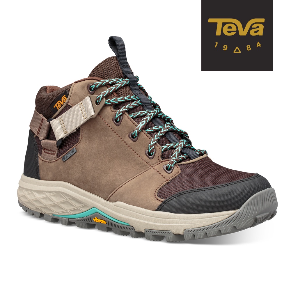 【TEVA】女 Grandview GTX 高筒防水黃金大底郊山鞋/登山鞋-巧克力色 (原廠現貨)