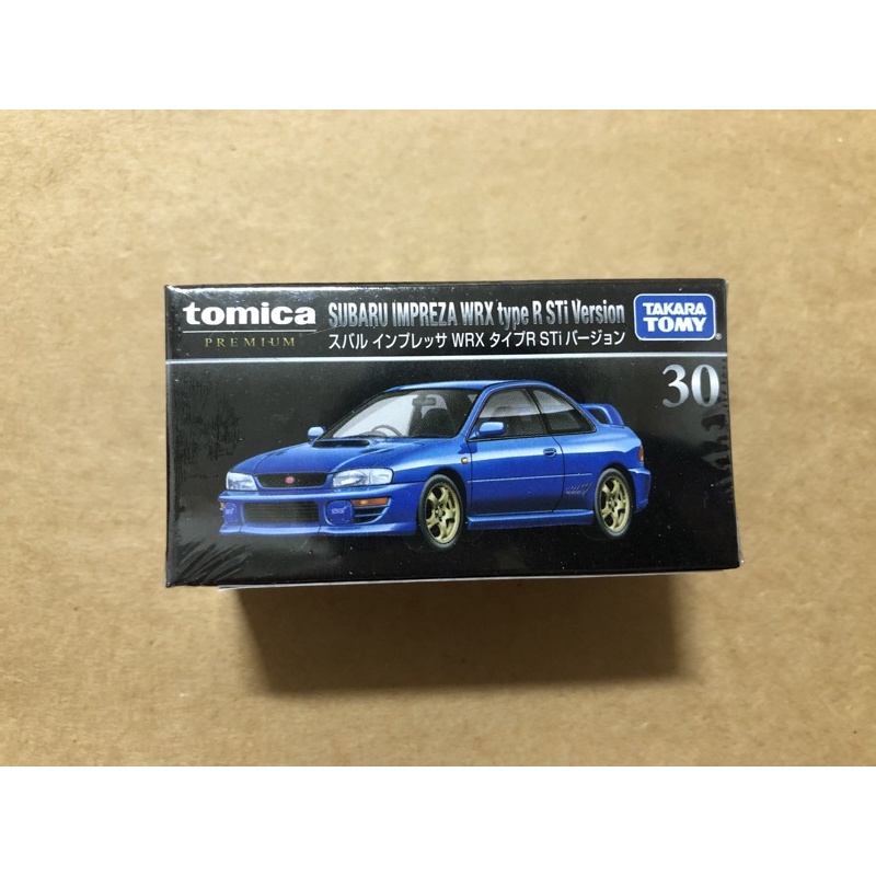 Tomica premium 30 Subaru Impreza WRX type R STI
