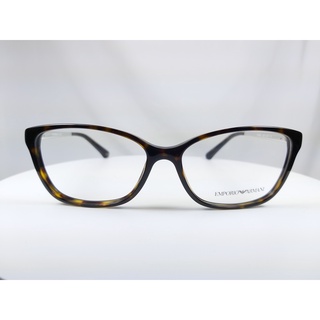 『逢甲眼鏡』 EMPORIO ARMANI 光學鏡架 全新正品 玳瑁色方框 霧面金鏡腳【EA3026 5026】