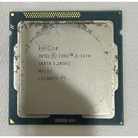 二手良品 INTEL i5 3470 CPU 處理器 LGA 1155 三代