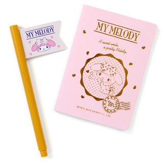 日貨 美樂蒂 筆記本 筆 記事本 文具 便條紙 筆記 備忘錄 三麗鷗 melody 正版 L00011315