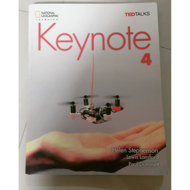 英文課本Ted keynote 4