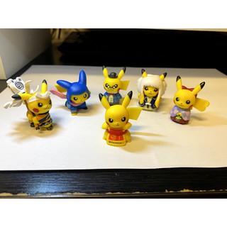 日本 寶可夢 中心 日本傳統 忍者 相撲 皮卡丘 六隻合賣 公仔 扭蛋 Pokemon Center 神奇寶貝 現貨中