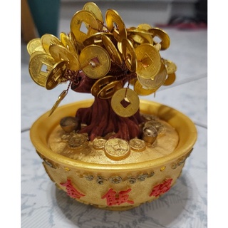 討喜金飯碗發財樹聚寶盆
