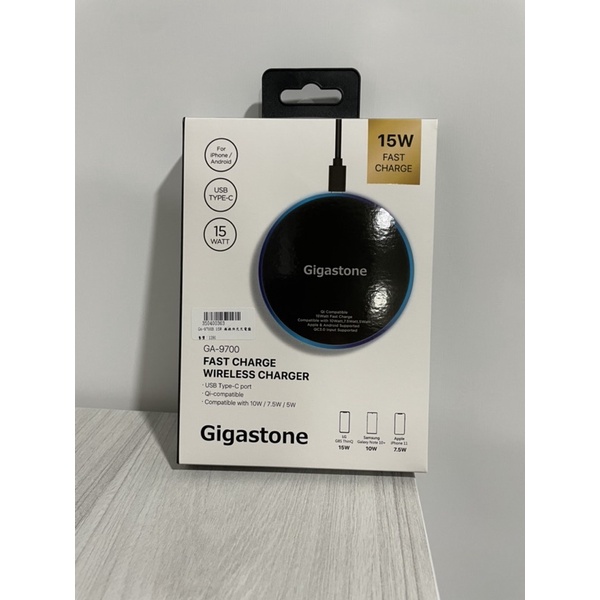 無線充電 gigastone ga 9700b 15w全新 iPhone