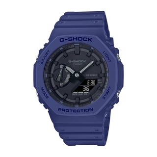 全新公司貨CASIO卡西歐 G-SHOCK系列 經典八角形錶殼 GA-2100-2A 藍 ㄧ年保固