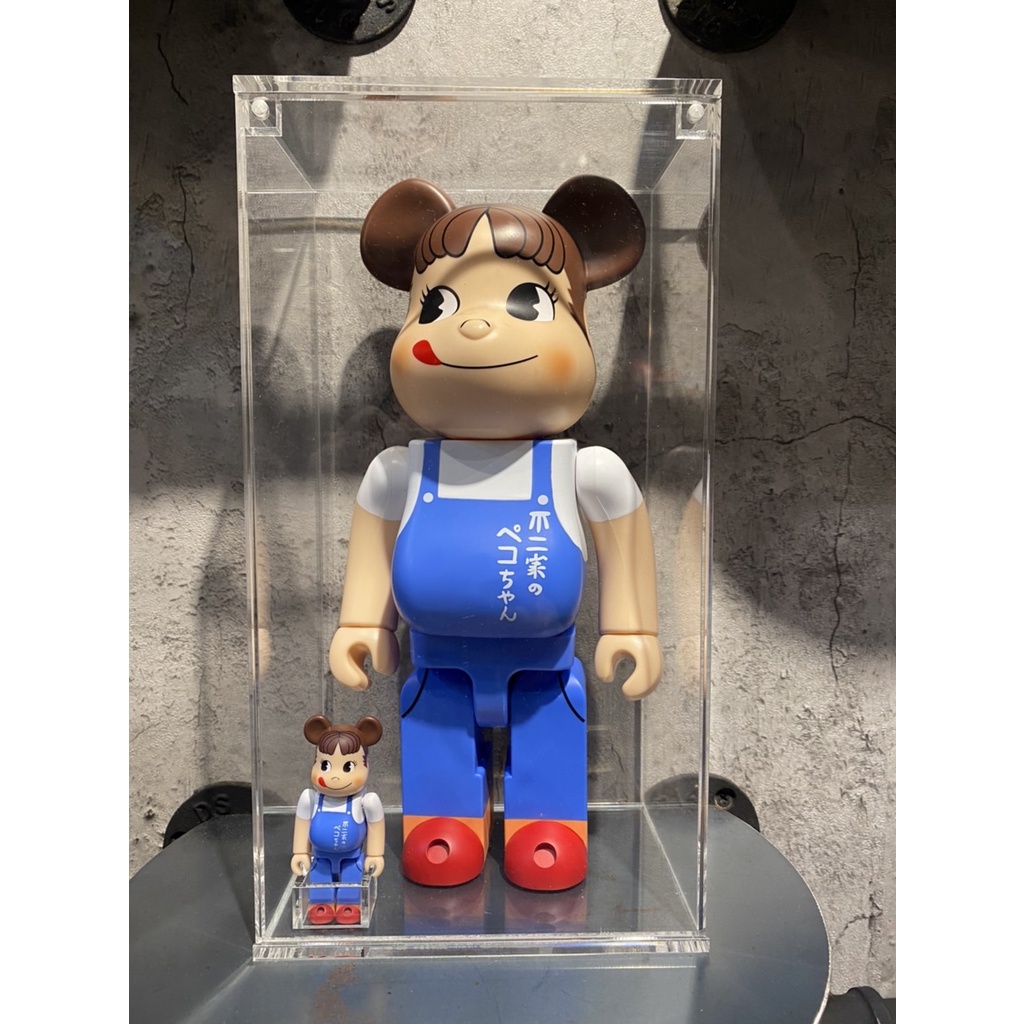 ⚡️基隆金證N⚡️BE@RBRICK 庫柏力克熊 壓克力盒 展示盒 保護盒 500% 熊