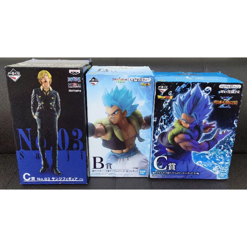 金證 日版 一番賞 七龍珠 超藍 B賞 悟吉塔 C賞 悟吉塔 波侖加 海賊王 航海王 C賞 香吉士 紳士 公仔