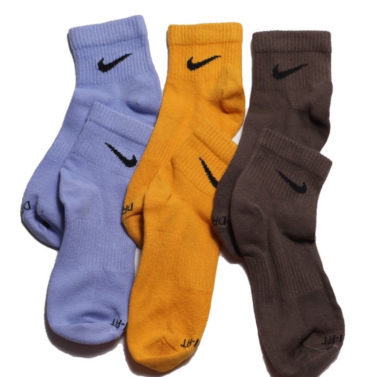 [Nike] 三色襪 運動襪  休閒襪 一組三入 薄款 透氣  中低筒  SX6893927《曼哈頓運動休閒館》