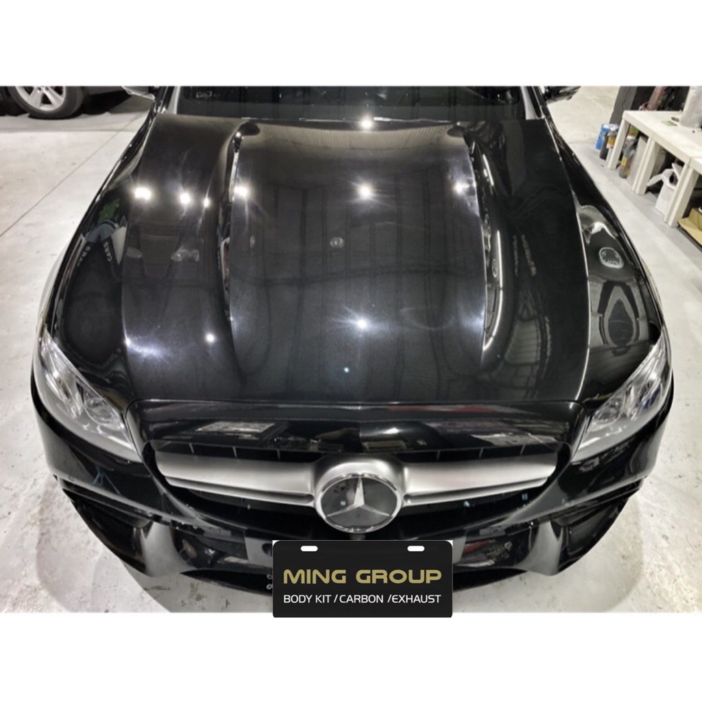 【MING GROUP國際】M.Benz W213 E300 E43 E53 升級 E63式樣引擎蓋 鋁合金