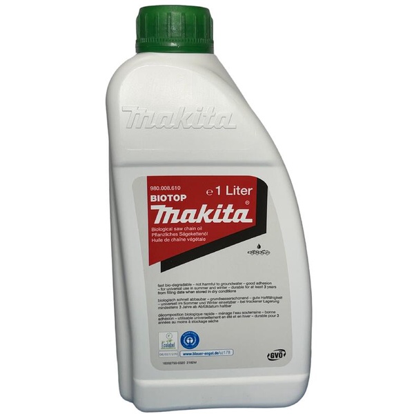 Makita 牧田 植物性 環保 鏈條油 鏈鋸油 980008610  可快速分解的鏈條油