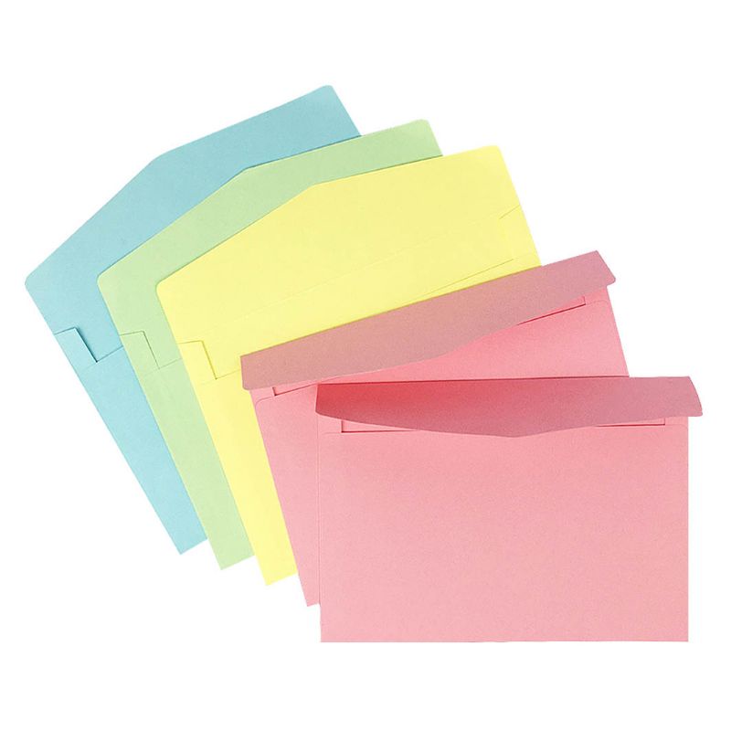 粉紅/黃/綠/藍 歐式信封袋
