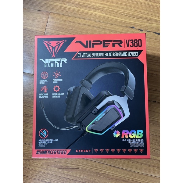 Viper gaming 耳機 V380