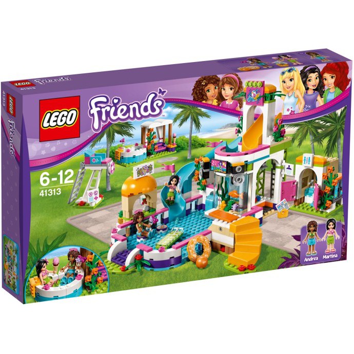 ［想樂］全新 樂高 LEGO 41313 Friends 好朋友 心湖城夏日游泳池