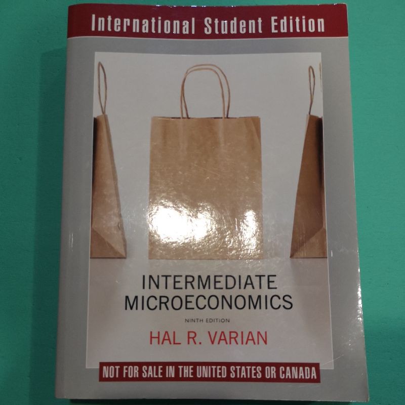 INTERMEDIATE MICROECONOMICS 9edition HAL R.VARIAN著 中級個體經濟學