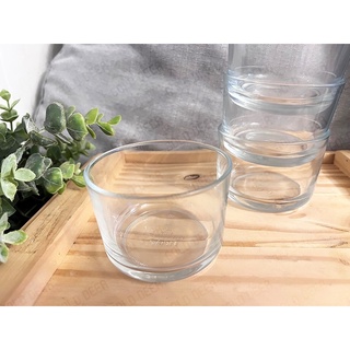 【二手現貨】透明玻璃杯 小圓杯 蠟燭杯 酒杯 水杯 餐桌裝飾 多功能杯 杯子