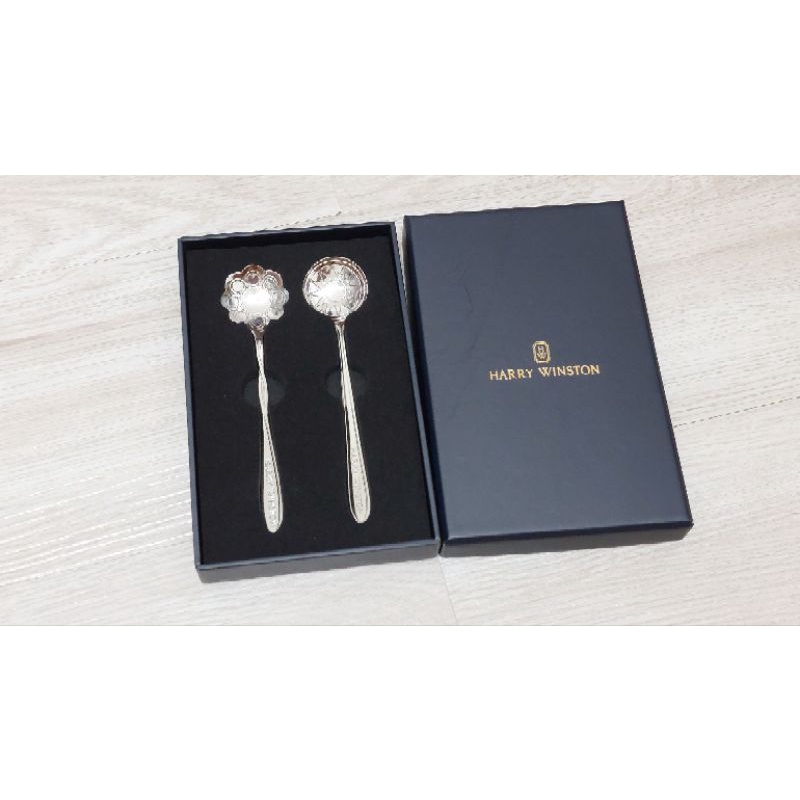 HARRY WINSTON 海瑞溫斯頓 湯匙組 #餐具組#送禮最佳選擇 #2入 #HW