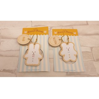 筆自慢殿堂 日本製 Craftholic 宇宙人 雪人 聖誕 餅乾造型 木製 吊飾 珠鍊吊飾 熊熊 兔兔 現貨
