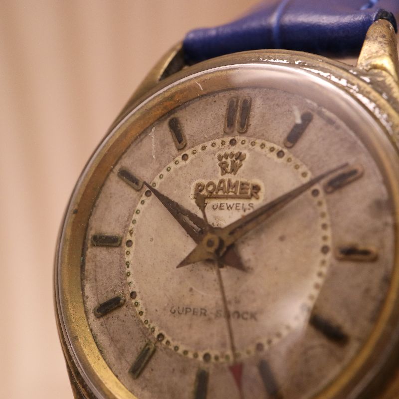 1950s 瑞士羅馬錶Roamer 世界名錶第三類 手上鍊機械錶