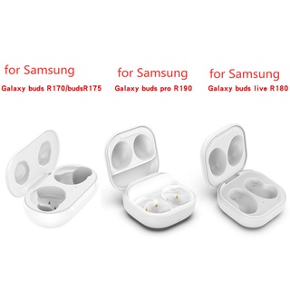 適用三星Galaxy buds live(R180)黑色耳機充電盒SM-R190旅行收納充電器充電倉