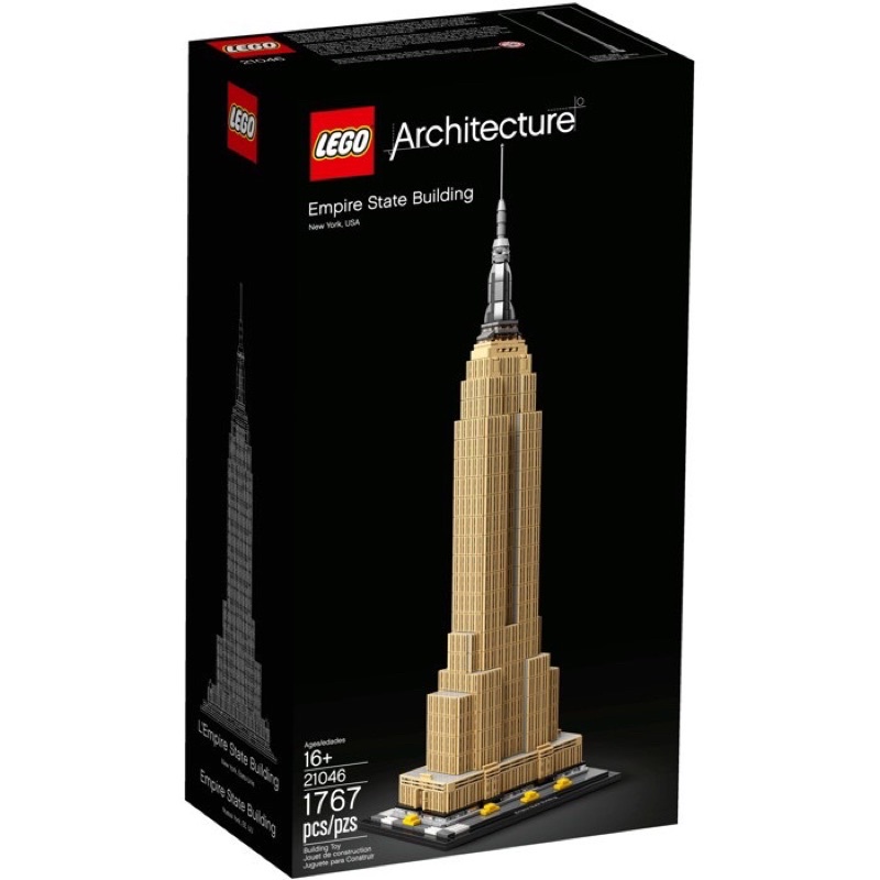 LEGO 樂高 21046 建築系列 Empire State Building 帝國大廈 全新未拆