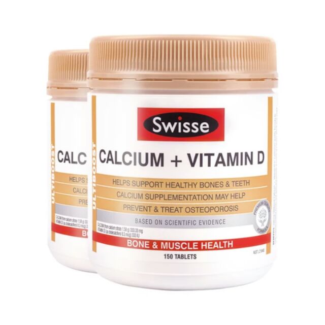 現貨 150入 澳洲 Swisse Calcium+Vitamin D 成人鈣＋維他命D