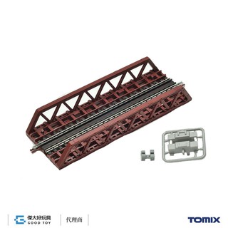 TOMIX 3250 小桁架鐵橋 (F) (紅)