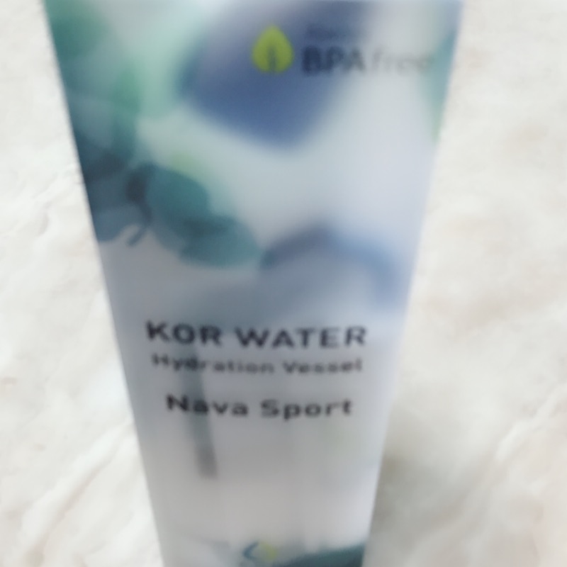 美國KORwater Nava Sport運動水瓶-藍白/650ml