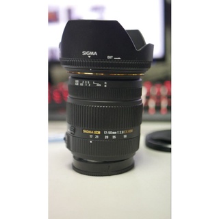 Sigma EX DC HSM 17-50mm F/2.8 for Sony A A環