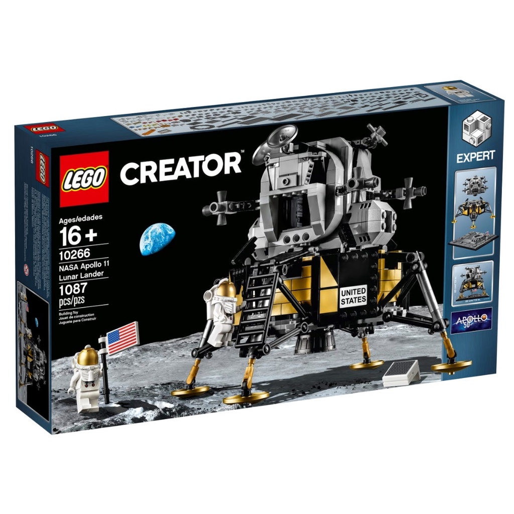 ｜樂爆王｜LEGO 10266 阿波羅11號登月小艇 NASA Apollo 11 Lunar Lander 樂高